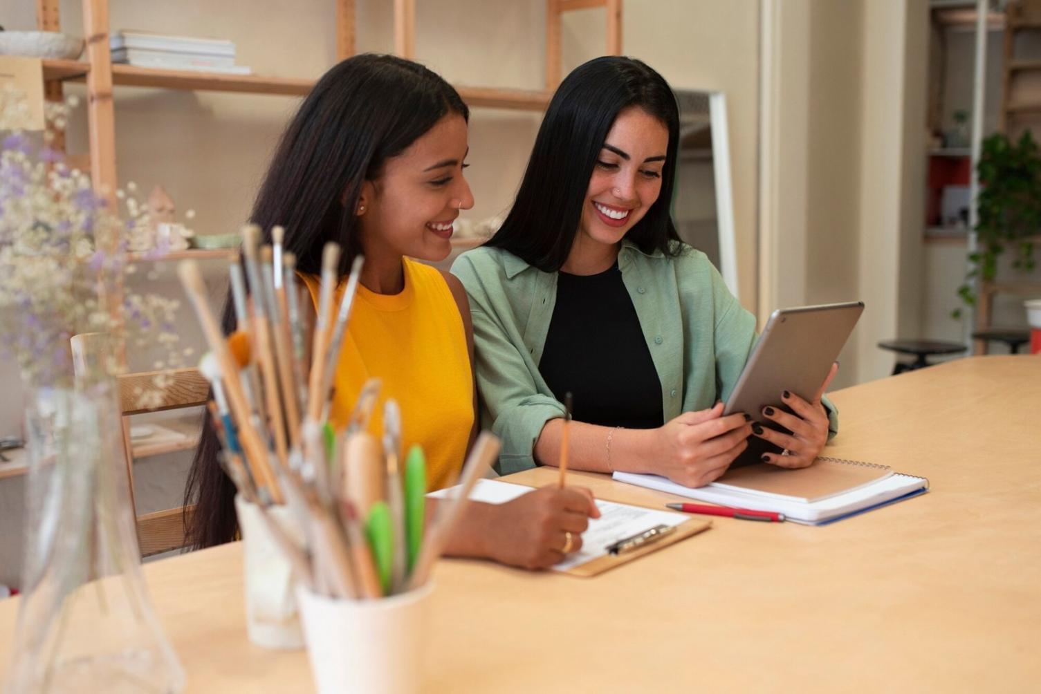 Professional finance training session with business teams