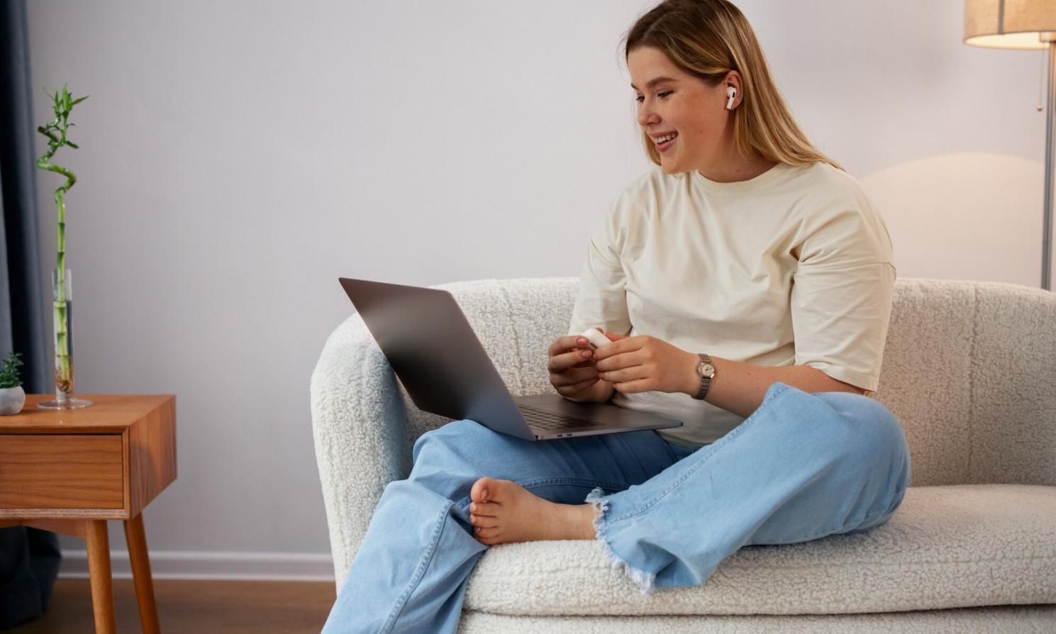 Modern office workspace with financial planning materials and charts